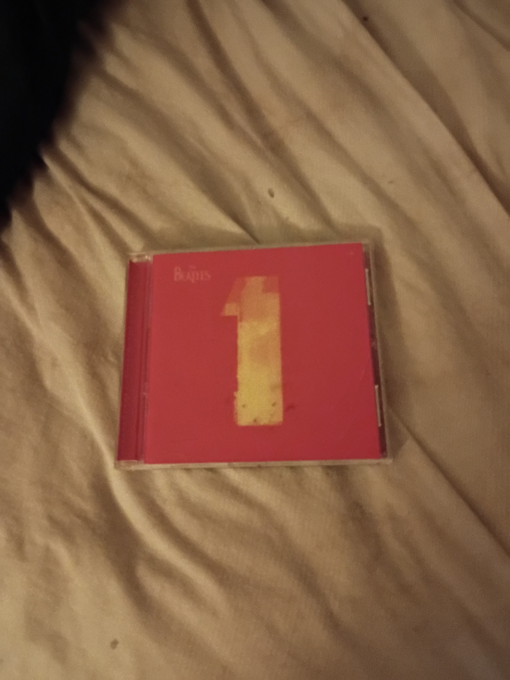 The Beatles '1' Album Art CD Case - Red & Gold